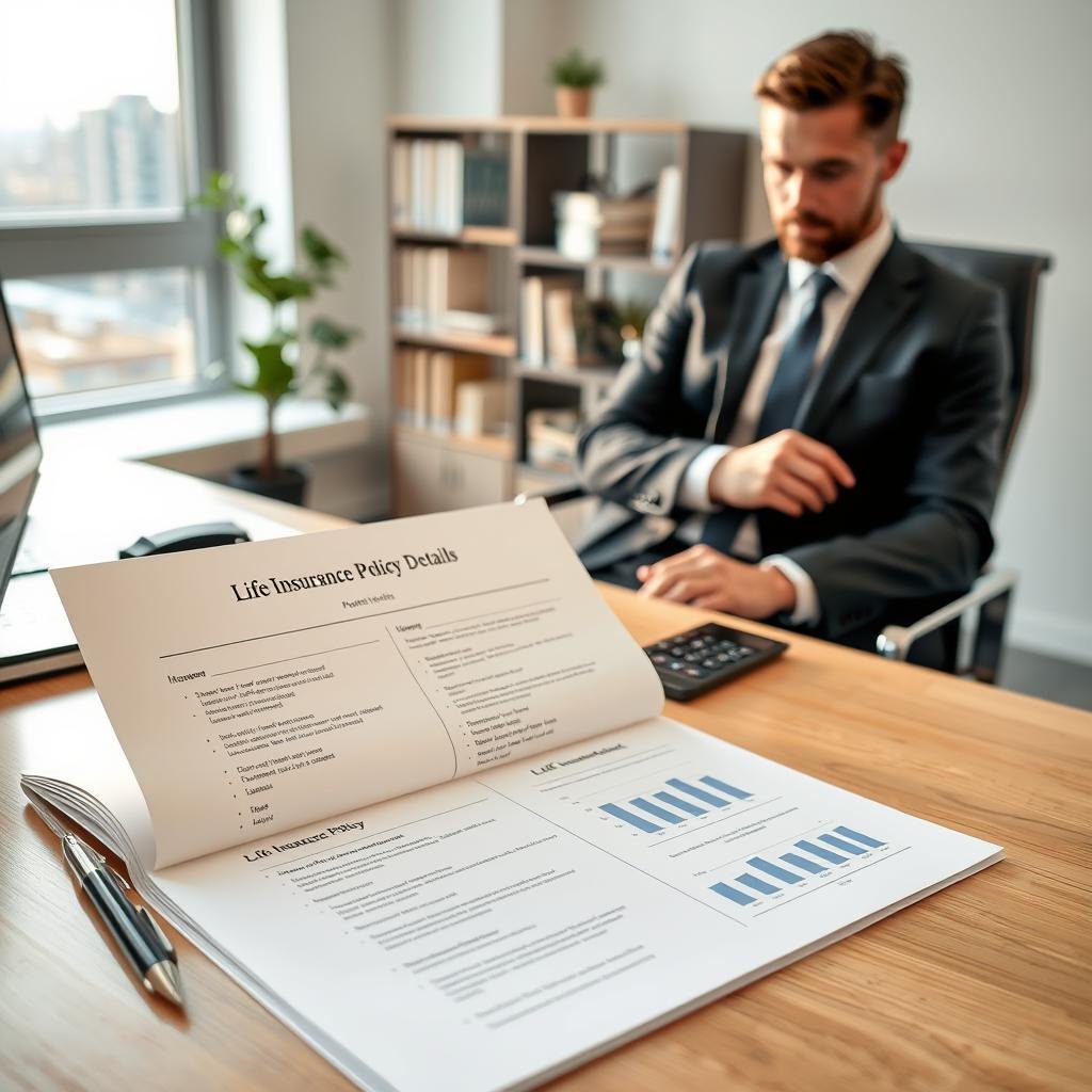 Life insurance policy details